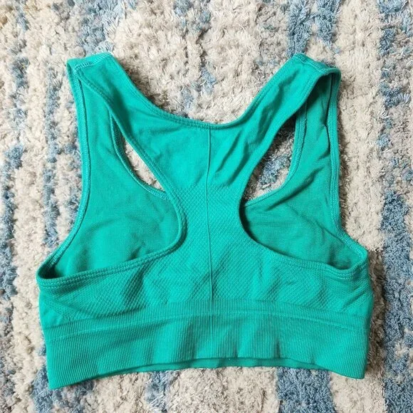 Champion Green Sports Bra || XS EUC - Picture 5 of 7